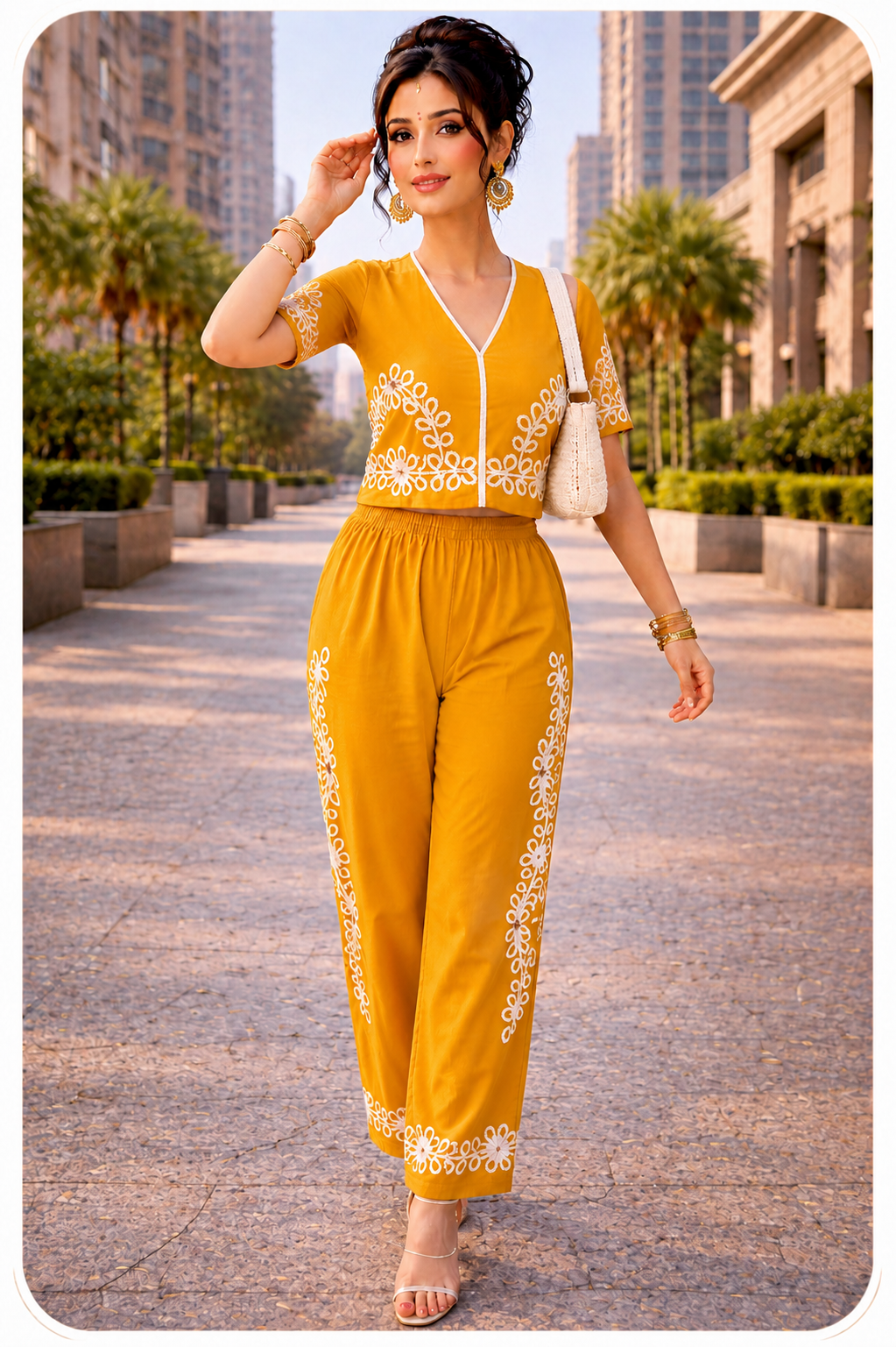 Stylish Women’s Co-Ord Set with Floral Print – 5 Colors