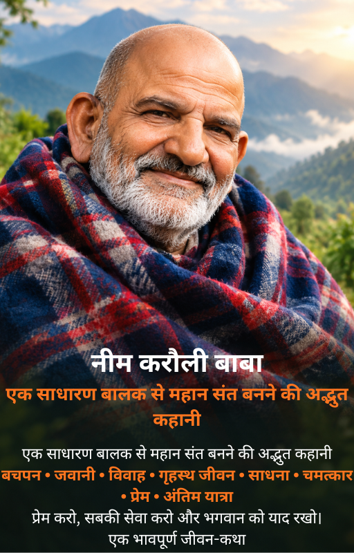 नीम करौली बाबा एक संत की प्रेम, भक्ति और चमत्कारों से भरी जीवन यात्रा